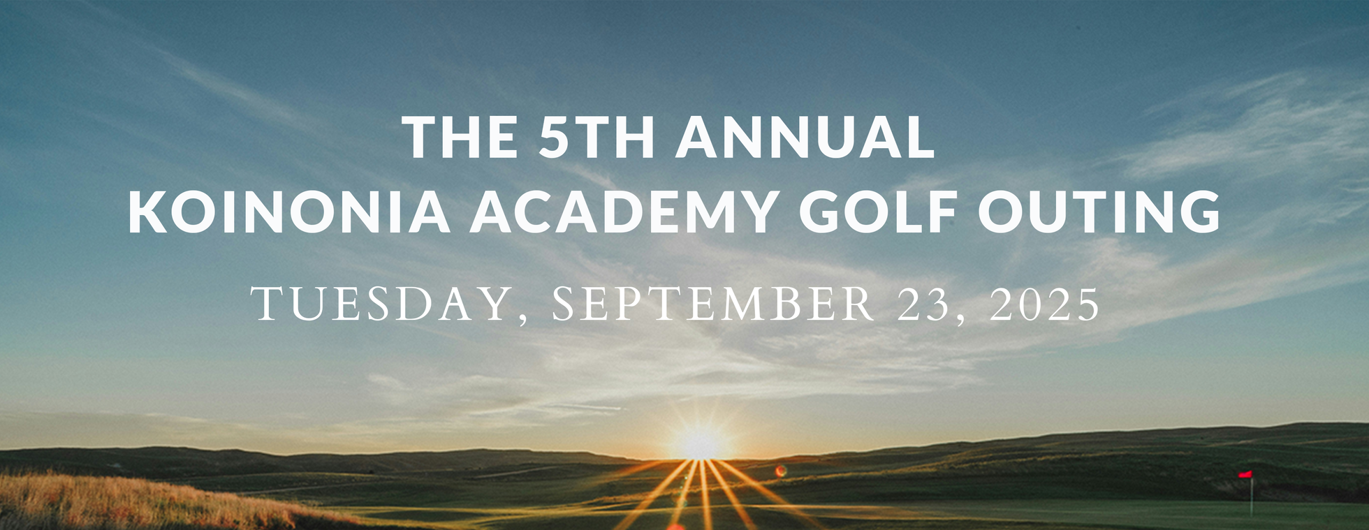 Koinonia Academy's 5th Annual Golf Outing
